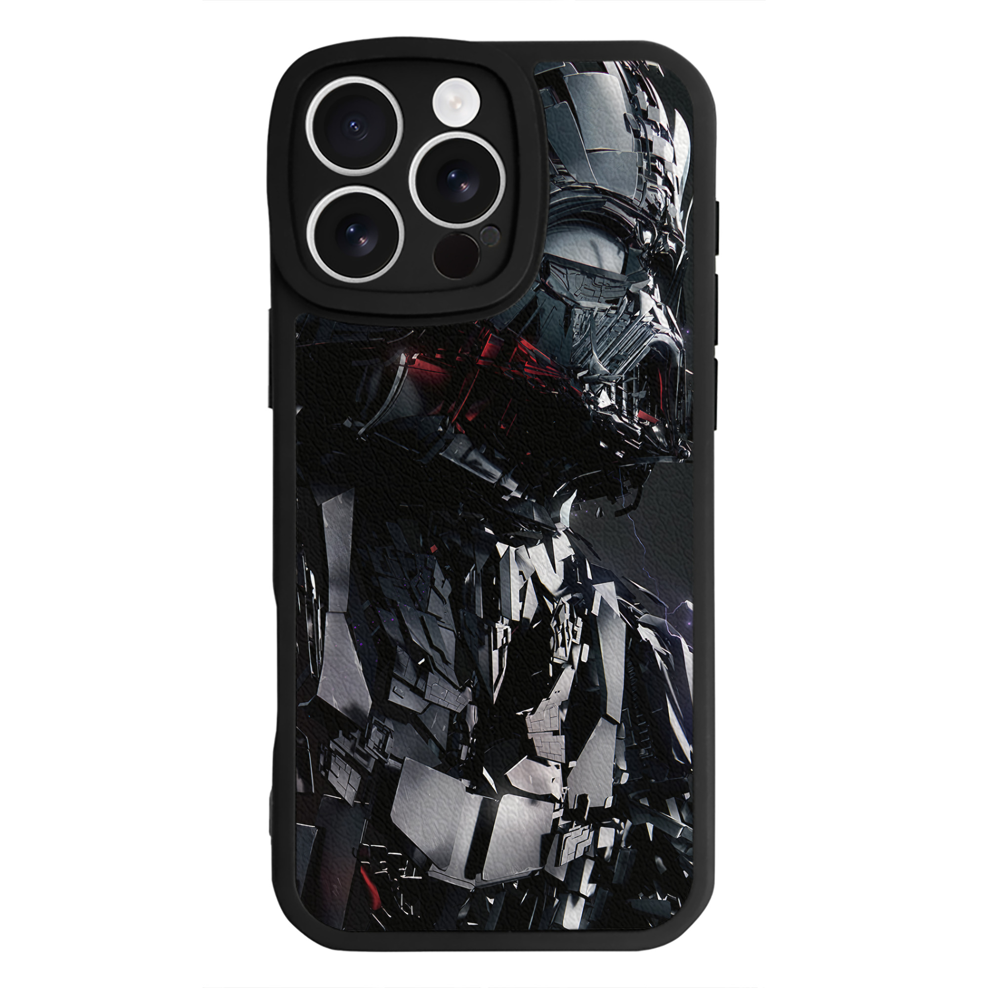 （画像用） スター・ウォーズ Star Wars 【iPhone 16シリーズ対応】シリコンスマホケース（レザー調） 材質：シリコン